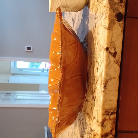 Pottery Barn Thanksgiving/Fall platter/bowl - Picture 4 of 7